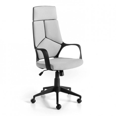 Fauteuil de Bureau Ajustable "Ogea" 117-127cm Gris|Chaises et Fauteuils|Paris Prix