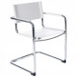 Chaise de Bureau "Design" 78cm Blanc|Chaises et Fauteuils|Paris Prix