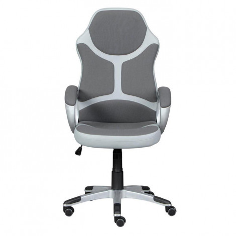 Fauteuil de Bureau Pivotant "Trosti" 115-125cm Gris|Chaises et Fauteuils|Paris Prix