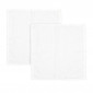 Lot de 2 Torchons "Microfibre" 30cm Blanc|Linge de Cuisine|Paris Prix