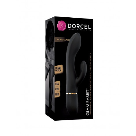 Vibromasseur point G et clitoris Glam Rabbit - Dorcel|Stimulateur Clitoridien|NatureCoquine