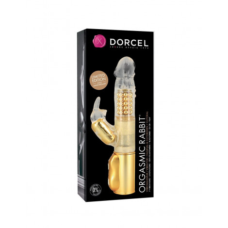 Vibromasseur Orgasmic Rabbit Gold - Dorcel|Stimulateur Clitoridien|NatureCoquine