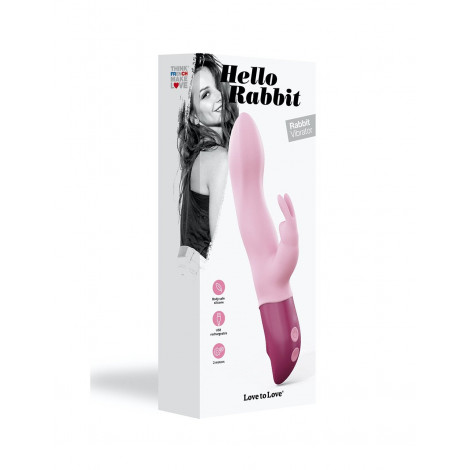 Vibromasseur Hello Rabbit|Stimulateur Clitoridien|NatureCoquine