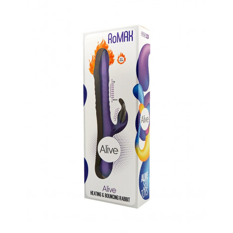 Vibro Rabbit va et vient Romax - Alive|Stimulateur Clitoridien|NatureCoquine