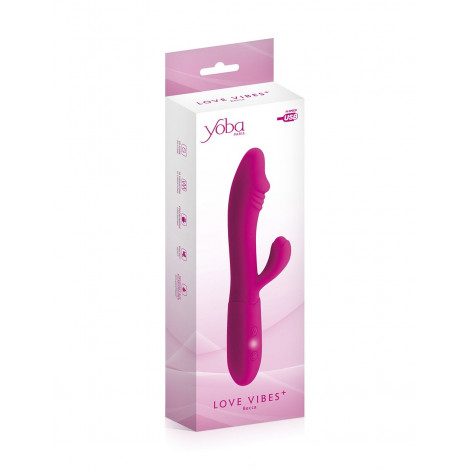 Vibromasseur rabbit Becca - Yoba|Stimulateur Clitoridien|NatureCoquine