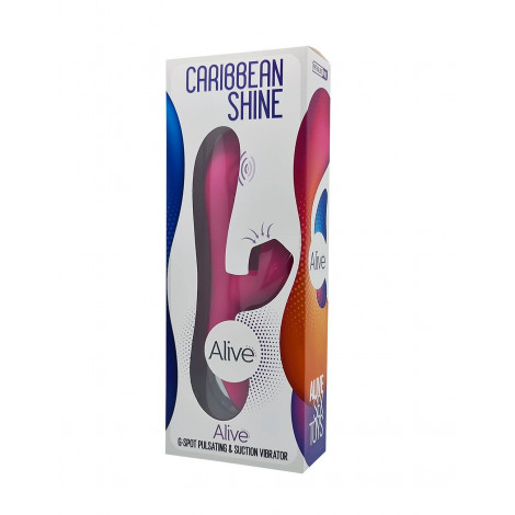 Vibro rabbit Caribbean Shine - rose|Stimulateur Clitoridien|NatureCoquine